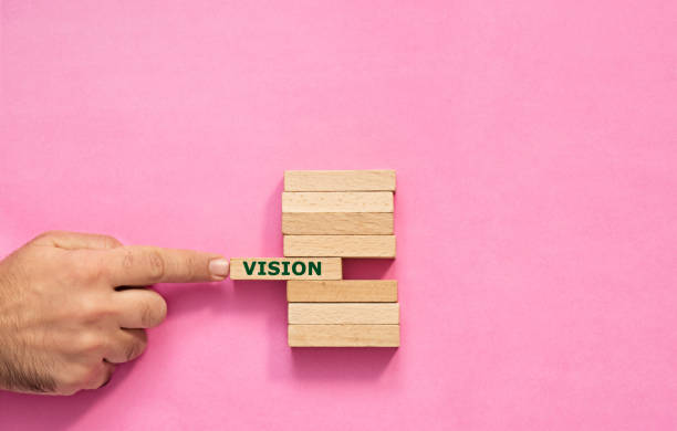 istock Vision Business Concept with Wooden Blocks 1178741989