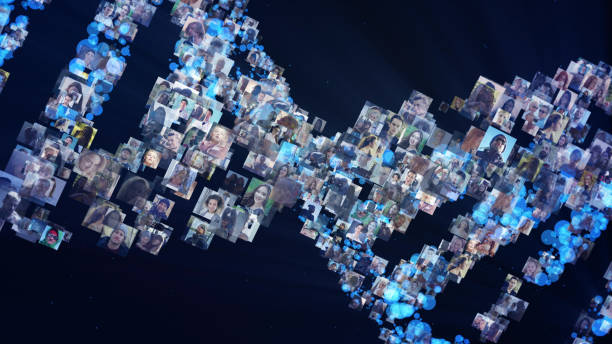 istock DNA molecule model made of photos 1178751856