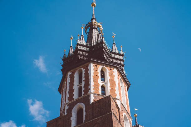 St.Mary’s church at day against blue sky
