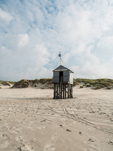 istock Emergency shelter on the beach of Terschelling, Netherlands 1178764258
