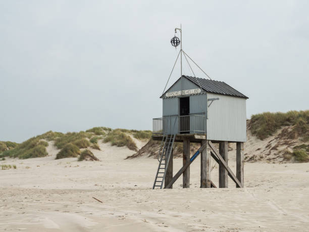 istock Emergency shelter on the beach of Terschelling, Netherlands 1178764316