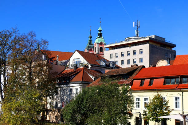 istock Architecture in Ljubljana. Slovenia 1178765838