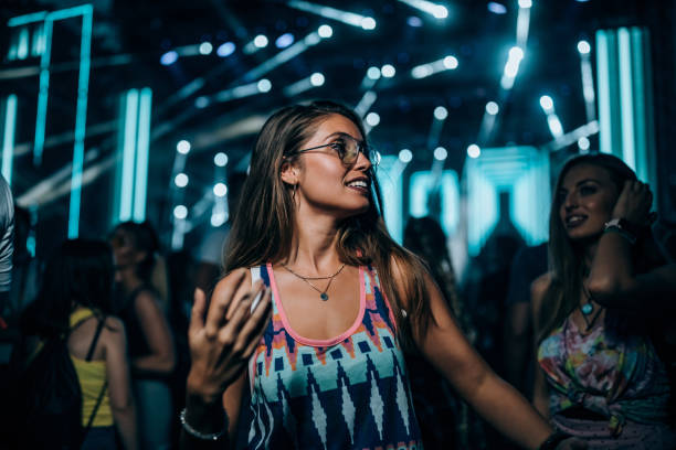 istock Enjoying her favourite band 1178766104