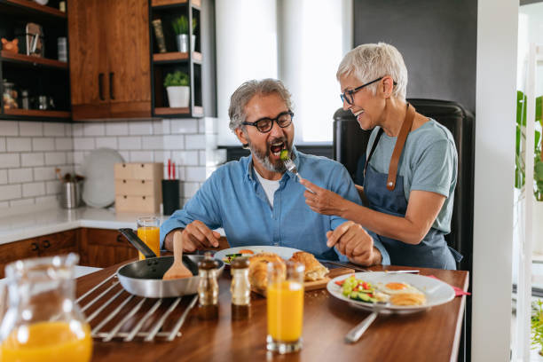 istock Another meal shared with the love of her life 1178768641