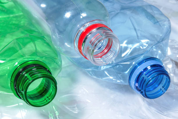 istock Necks of plastic bottles close up 1178774054
