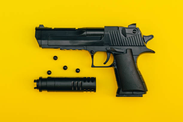 istock assemble handgun from the parts 1178778123