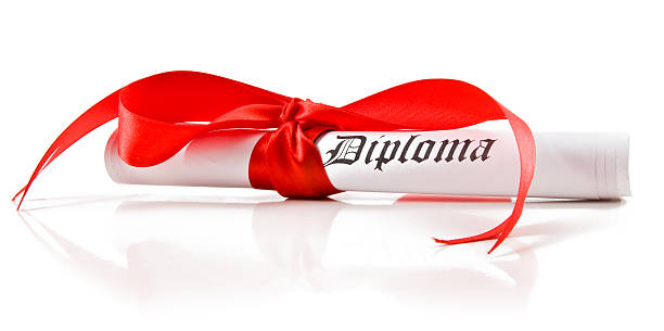 istock Diploma with red ribbon 117877872