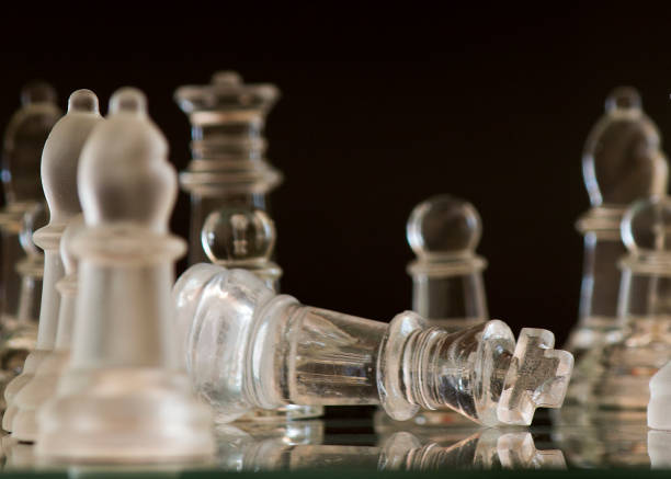 istock Chess photographed on a chessboard 1178780018