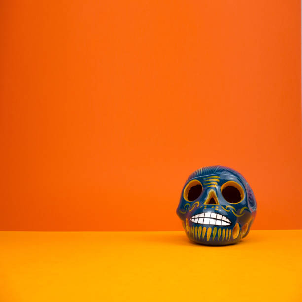 istock Creative and minimal Day of the Dead or Halloween layout. 1178782150