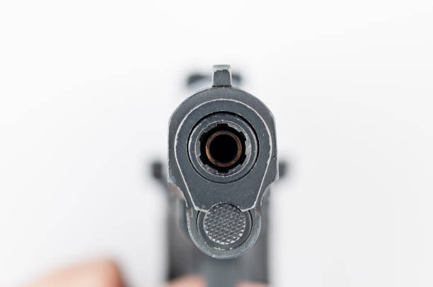 istock Gun isolated on white background.Pistol isolated. 1178782732