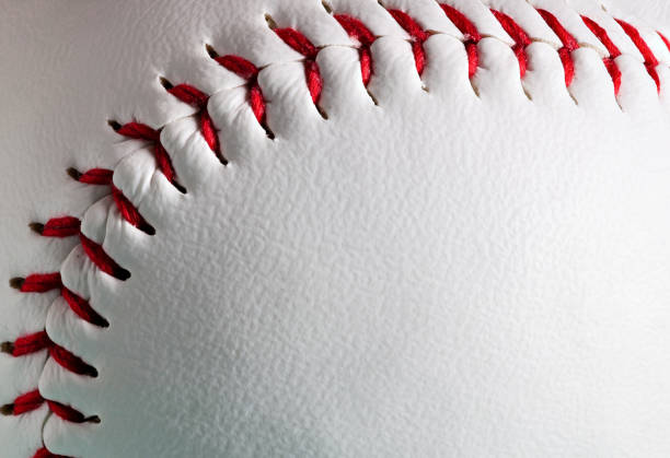 istock Macro of new baseball ball with copy space. 1178790784