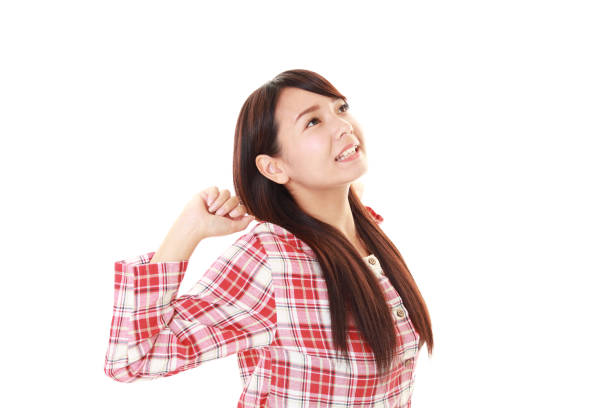 istock Woman in pajamas 1178790941