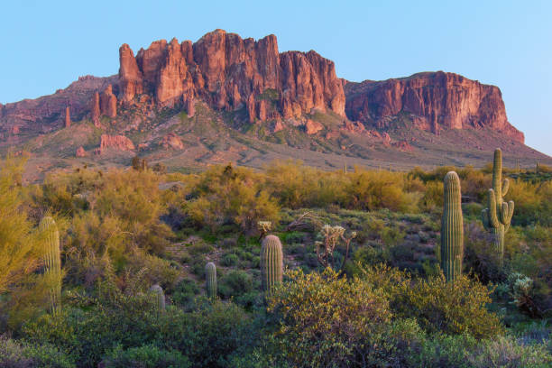istock Sunset at Superstition Mountain Arizona 1178792530