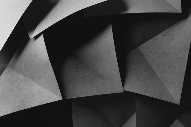 istock Background with geometric shapes of paper, composition abstract 1178792558