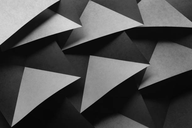 istock Background with geometric shapes of paper, composition abstract 1178792667