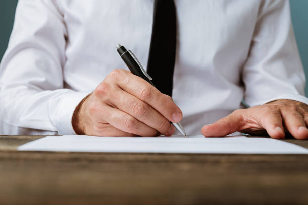 istock Businessman signing a contract 1178796984