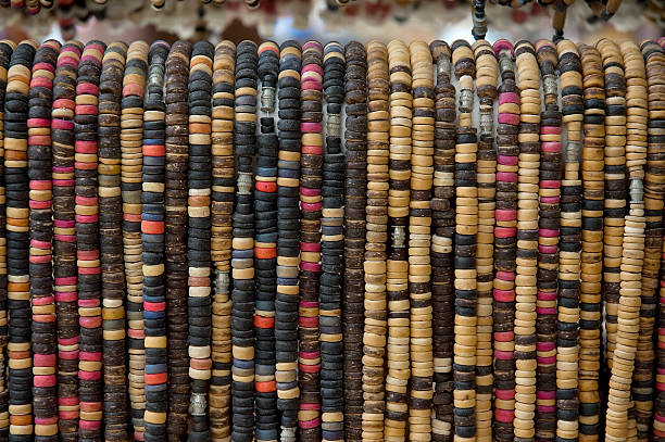 Beaded Necklaces stock photo