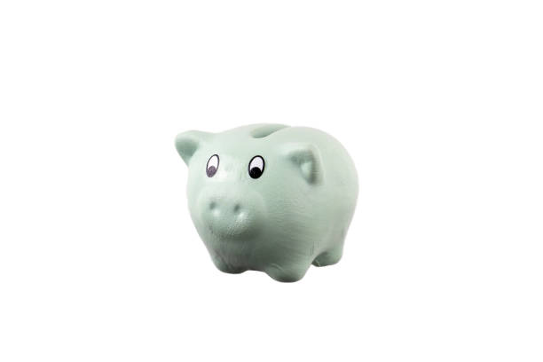 istock Piggy bank on a white background 1178806086