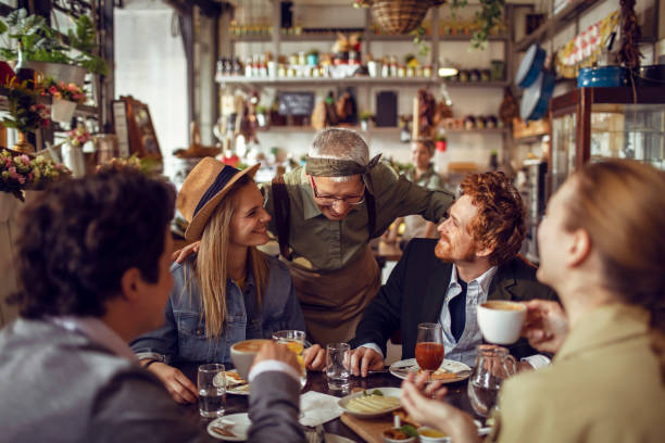 istock Friends in a Restaurant 1178811281