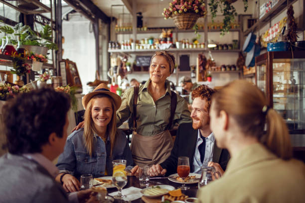 istock Friends in a Restaurant 1178811523