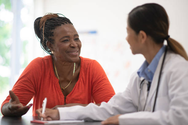 istock Doctor having positive consultation with her patient 1178814179