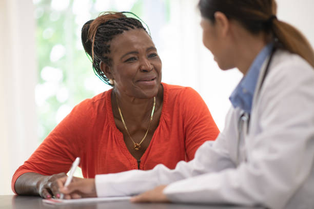 istock Doctor having positive consultation with her patient 1178814230