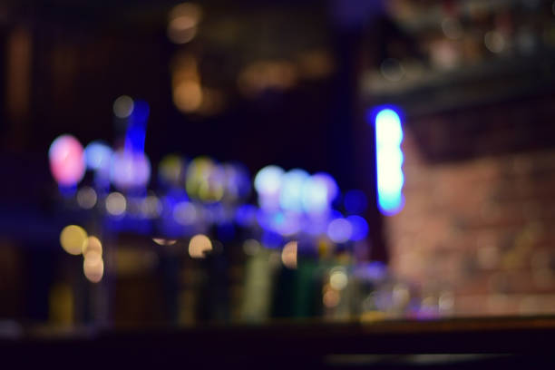 istock Blurred bokeh of the bar counter. 1178814492