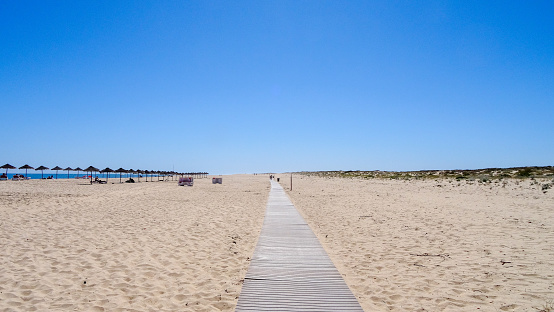 Faro is the center of Algarve beautiful region in Portugal. There is a natural park Ria Formosa, where you can see amazing nature. The way is by the water. Faro is old and nice.