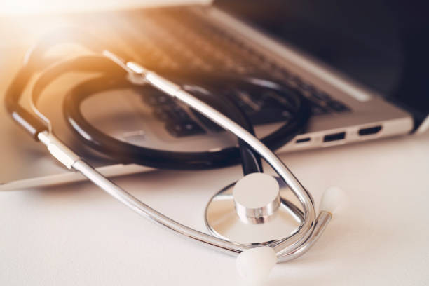 istock PC and medical equipments, medical technology concept 1178818449