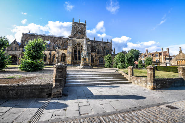 istock The Courtyard Of Sherborne Abbey 1178828925