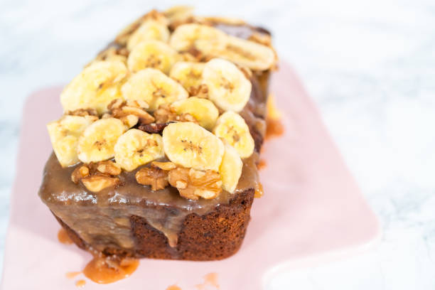 istock Freshly bakes a loaf of banana nut bread 1178828980