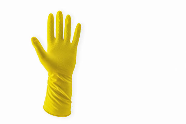 istock Yellow Household Rubber Glove single for cleaning disposable 1178829091