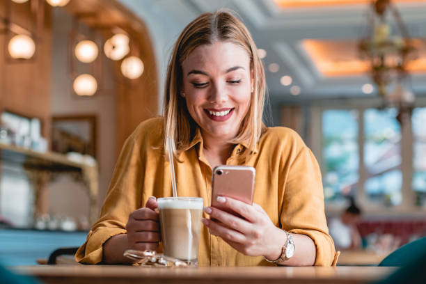 istock Young woman in a coffe shop 1178837709