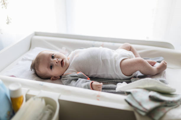 istock Baby in a nursery 1178838757