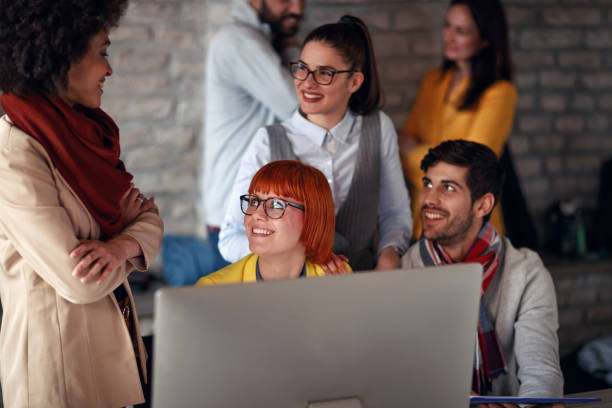 istock Successful business people brainstorming 1178839317