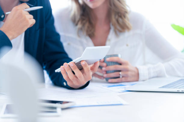 istock Young Couple working on their home finances. 1178843127
