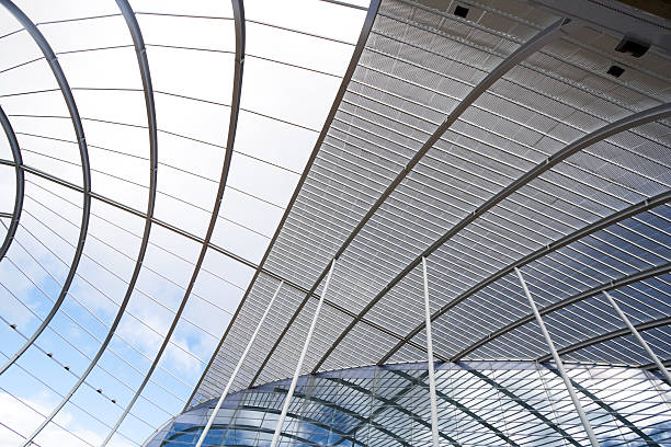 istock Modern design building in crystal and metal 117884576