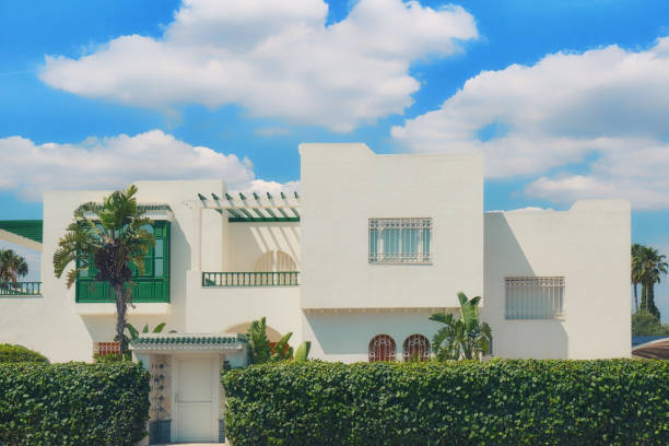 istock Arabic style building and beautiful cloudy sky 1178849540