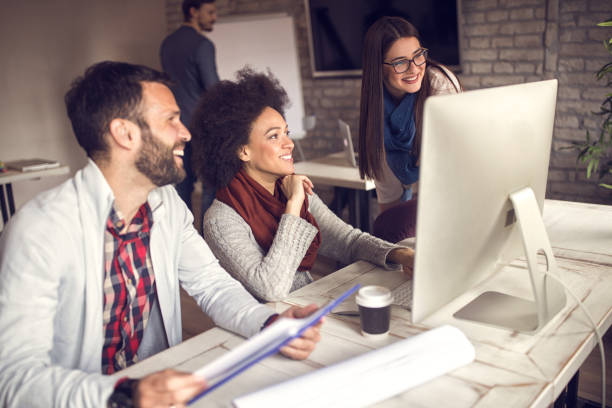 istock Successful business people brainstorming 1178851212