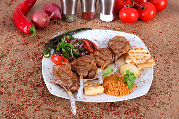 Lamb chop steak