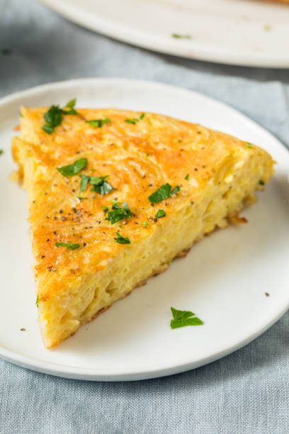 istock Homemade Spaghetti Omelette with Eggs 1178863812