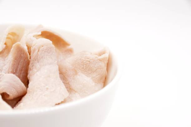 Thin pork belly slices for hotpot or barbecue