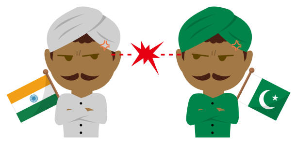 Political Conflict Between Nations Vector Flat Illustration India Vs Pakistan Stock Illustration - Download Image Now - iStock Political Conflict Between Nations Vector Flat Illustration India Vs Pakistan Stock Illustration - Download Image Now - iStock