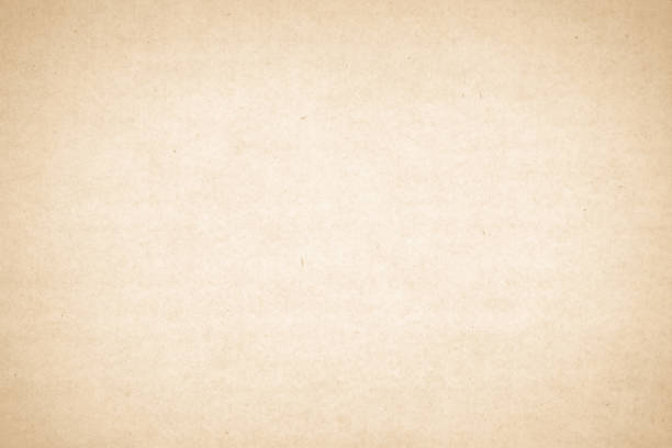 Brown recycled craft paper texture as background. Cream paper texture, Old vintage page or grunge vignette. Pattern rough art creased grunge letter. Hardboard with copy space. Brown recycled craft paper texture as background. Cream paper texture, Old vintage page or grunge vignette. Pattern rough art creased grunge letter. Hardboard with copy space for text. kraft paper stock pictures, royalty-free photos & images