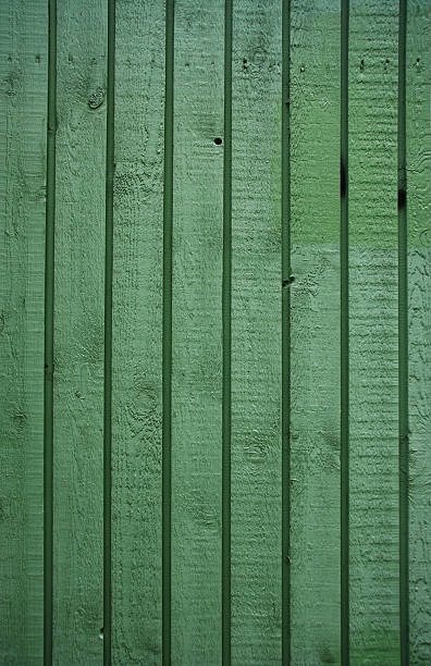 istock Green wooden wall 117888139