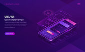 istock User experience isometric concept, ux ui wireframe 1178885391
