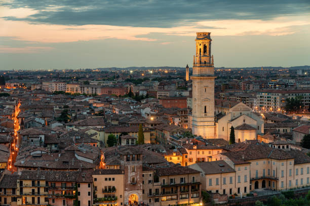 istock Verona, Italy scenic sunset view 1178889283