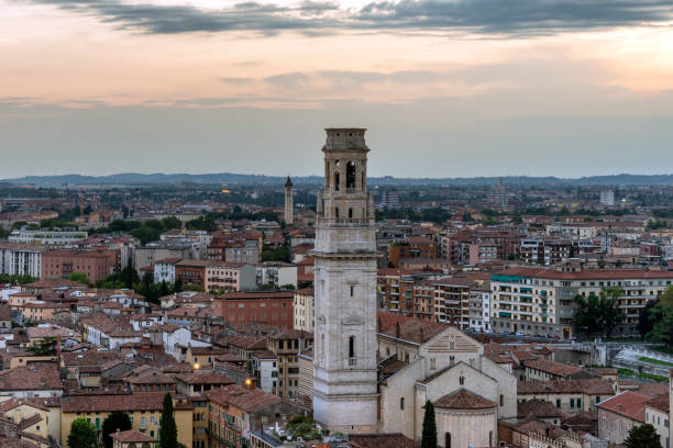 istock Verona, Italy scenic sunset view 1178890373