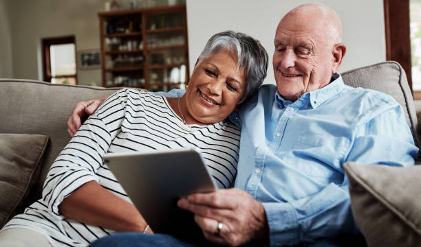 istock Never far from family thanks to the internet 1178890379