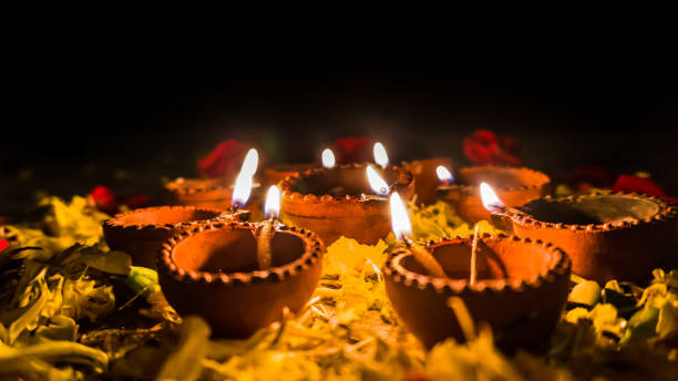 istock Diwali Diya(oil lamp) also known as diva 1178893737